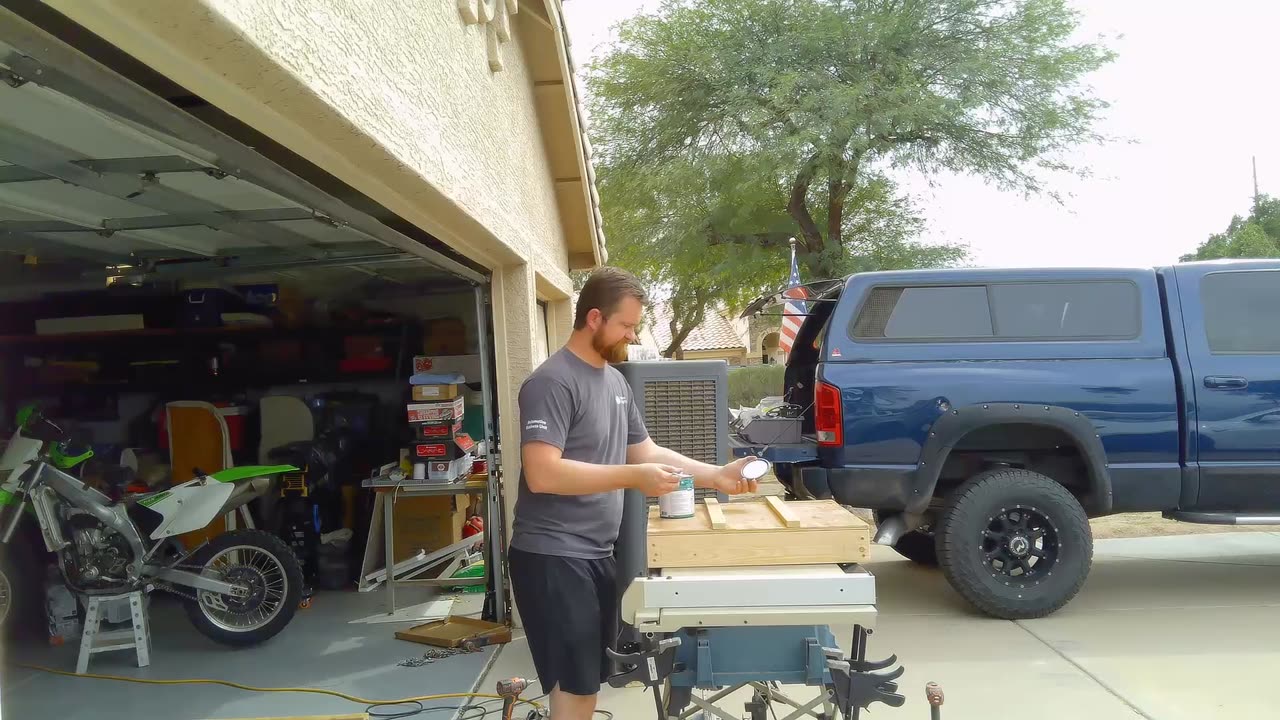 Off Grid Solar - Battery Frame Build