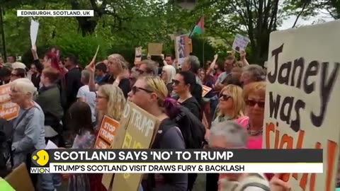 Trump’s Golf Visit to Scotland Sparks Nationwide Protests in the UK