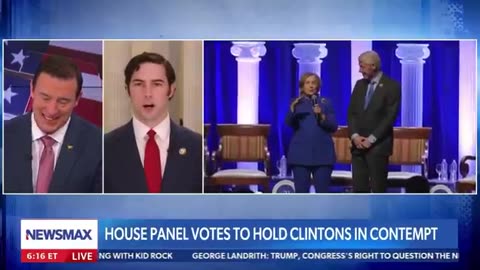 Bill and Hillary Clinton in Contempt of Congress after disobeying a lawful subpoena