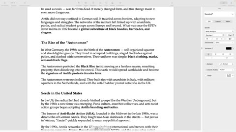 Shieldmaiden Scroll: The Justice Phase and the History of Antifa