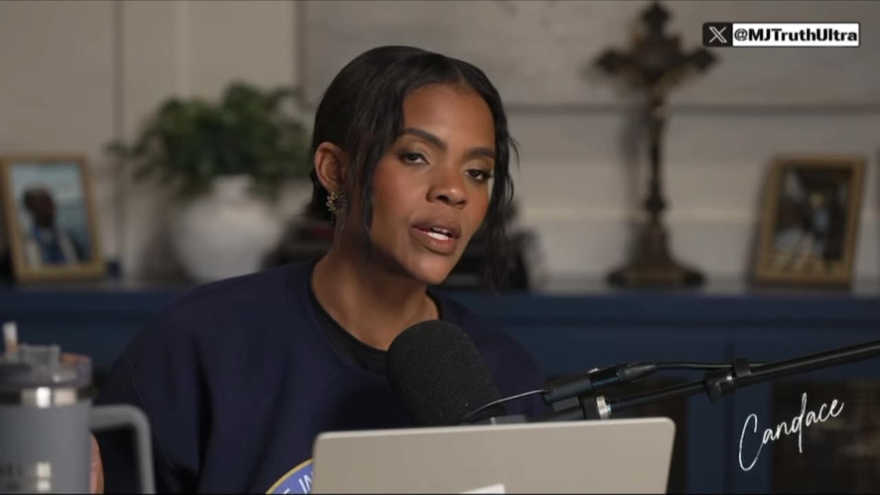 Candace Owens saw the Footage from the Camera the Mystery Man took down