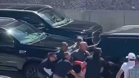 Charlie Kirk Carried to Car Covered in Blood