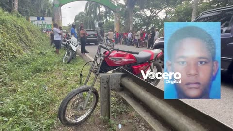 Suceso Joven en Motor Sabana Grande de Boyá