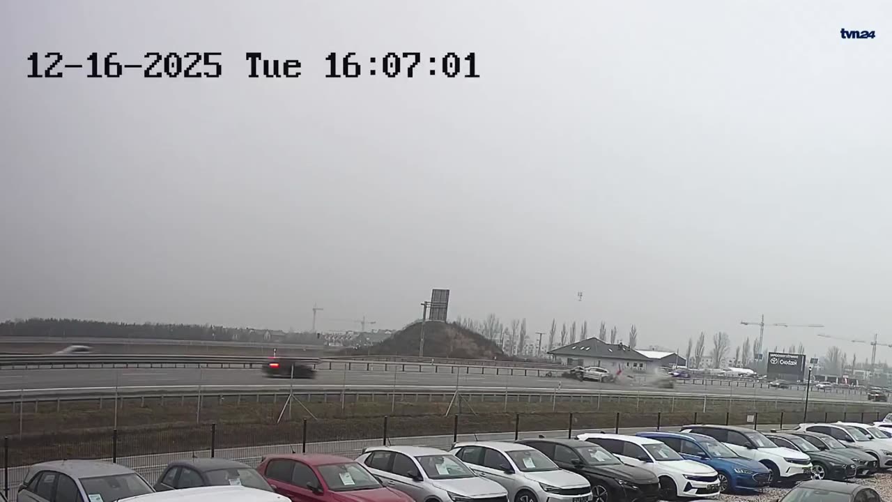 Sytuacja na S7. To nie miejsce na postój.