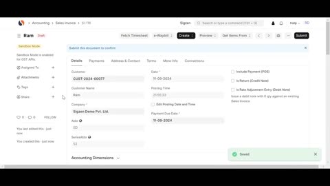 SigzenERP - Master the Sales Process: From Quotation to Payment