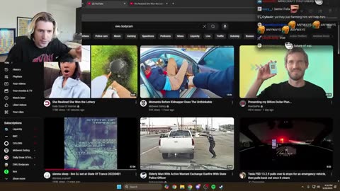 YouTuber With 17 Million Subs Tries to Escape Cops xQc Reacts