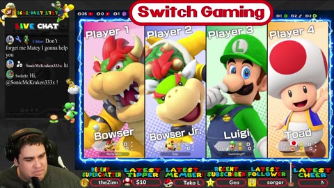 Live Mario Party Madness! Viewer Showdown Time! *LIVE* (Nintendo Switch)*LIVE*