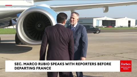 Sec. Marco Rubio Says US Willing To Walk Away From Peace Talks Between Russia-Ukraine