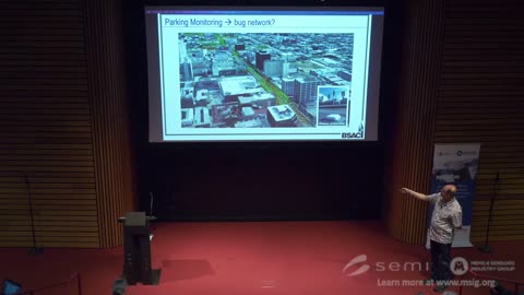 Dr. Kristofer Pister, UC Berkeley Professor at MSTC 2022 on Smart Dust "thousands of tiny sensors detecting movement and vibration"