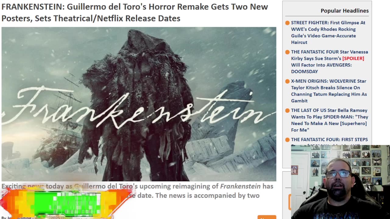 Netflix Frankenstein Going To Select Theaters And 2 Poster Pics