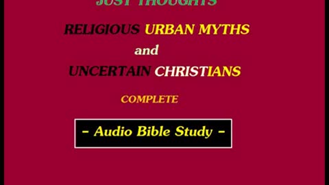 Just Thoughts - Religious Urban Myths and Uncertain Christians (2011) Retro
