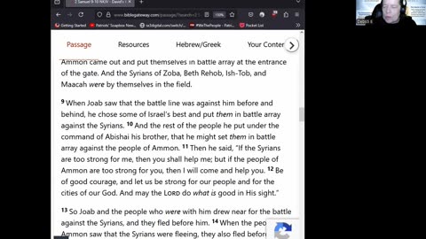 Journey Through The Bible -- 2 Samuel 9-10 King David Shows Kindness To Mephibosheth 05112025