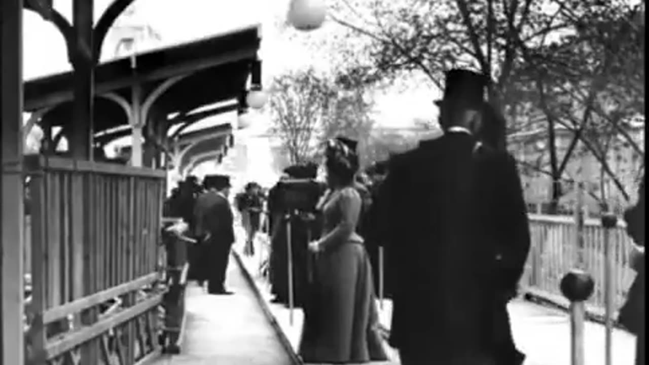 ELECTRIC TREADMILL, PARIS EXHIBITION 1900