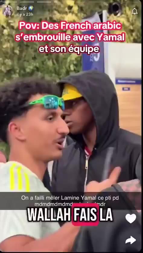 Look how heated Yamal is hearing Dembele Ballon D'Or