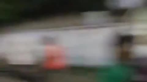 Viral video: Risking lives in the name of protest