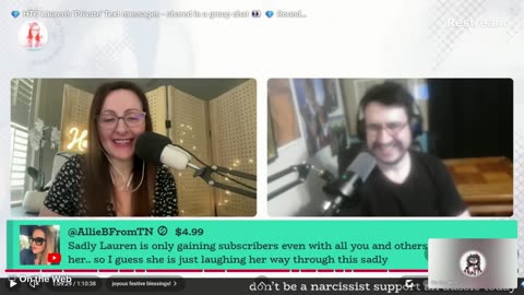 Lauren Matthias, the messages are coming out