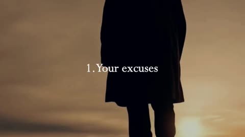 Which one’s guarding your future? EXCUSE or ROUTINE?