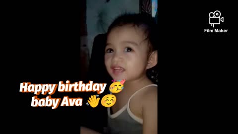 Baby Ava's birthday 🎂🥳