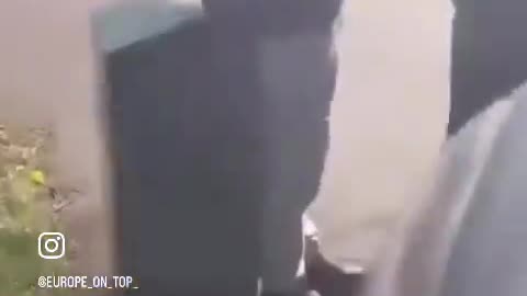 Two local men catch migrant filming two young girls