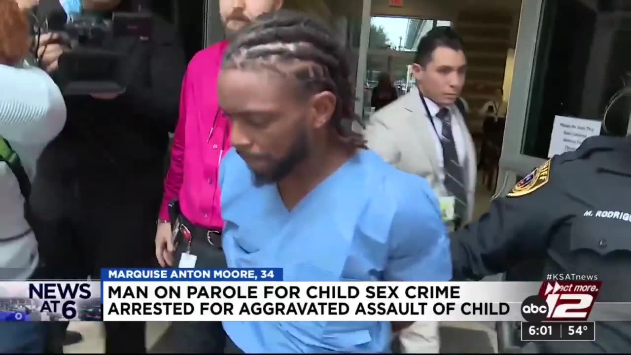 Black man on parole for child sex crime arrested again on same charge