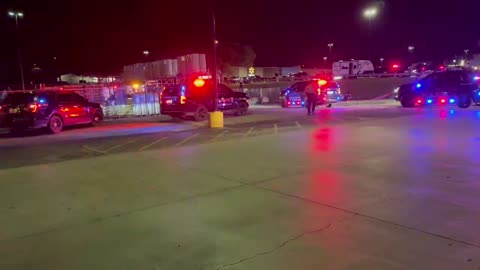 Very heavy police activity between Tractor Supply Co. and Walmart in Decatur