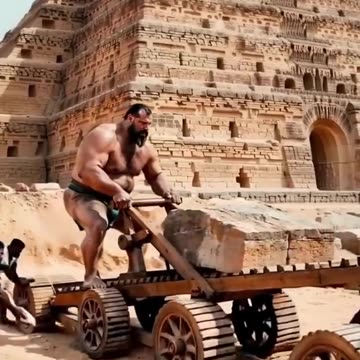 Who was the architect who built the first pyramid