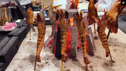 "Evening at Mount Fuji: The Hidden Charcoal Grill Experience That Feels Like Home!"