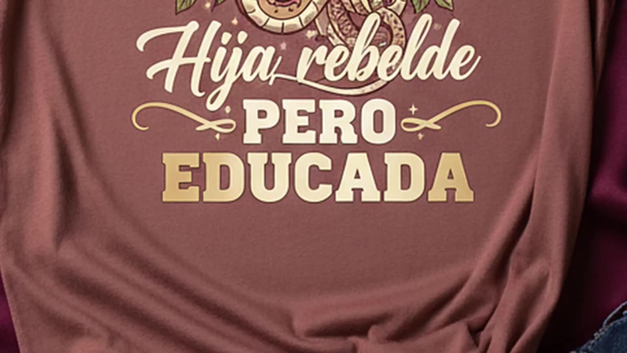 ¿Ser rebelde y educada a la vez? Esta camiseta lo dice TODO #hijarebelde #modafemenina