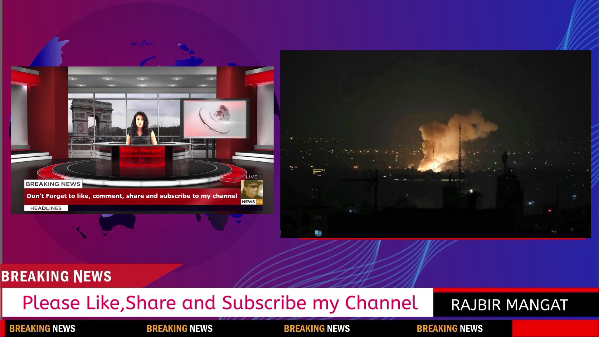 Israel, Iran exchange attacks as conflict enters second day