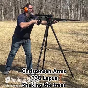 Firing the Christensen Arms .338 Lapua Carbon