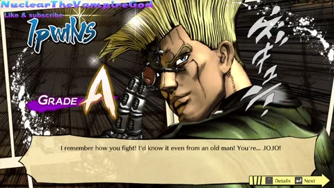 strohiem vs old Joseph joestar