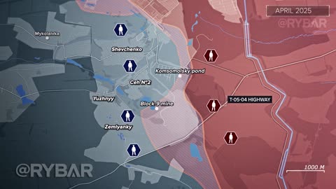 🇷🇺 🏹 🎣 Rybar’s Analysis: Battles for Access to Konstantynivka