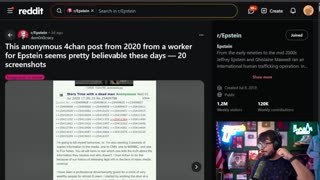 2019 4Chan Post Confirmed by DOJ release about "Jail Sup Saw 2 Bodies"