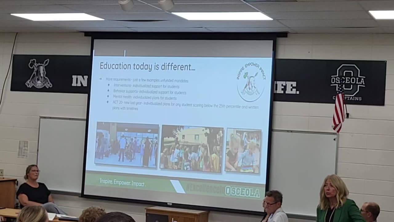 Osceola WI School District Annual Meeting 15SEP2025