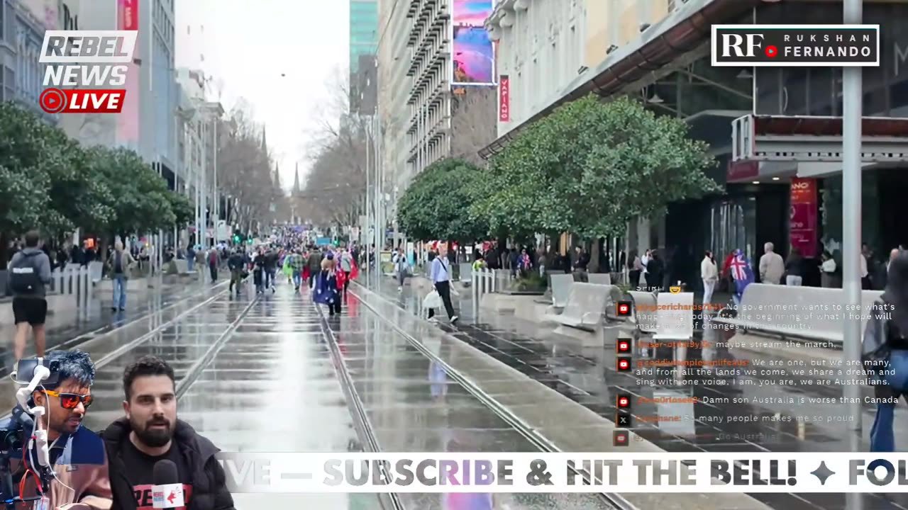 56-March for Australia_Melbourne_31/08/2025_Rebel News Coverage Breakdown
