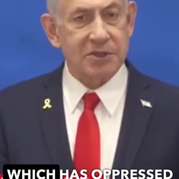 Israeli PM Netanyahu Addresses the Iranian People