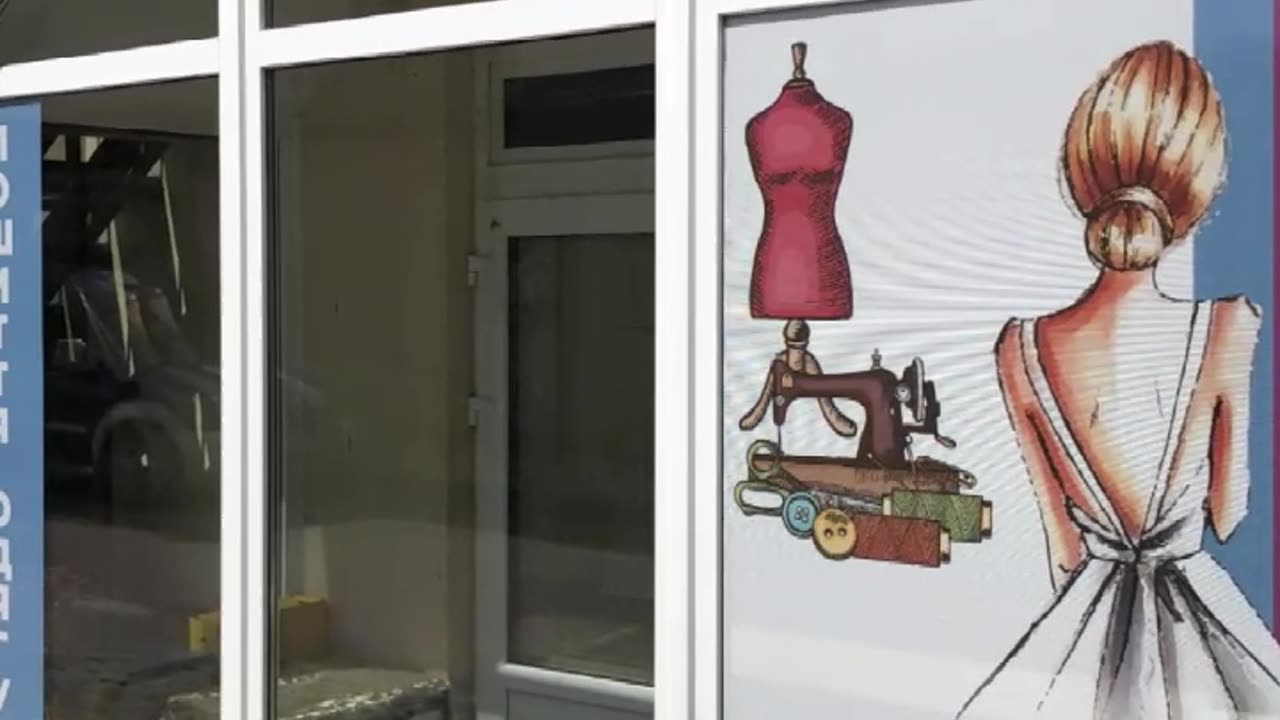 Створити брендування вітрин Тернопіль
