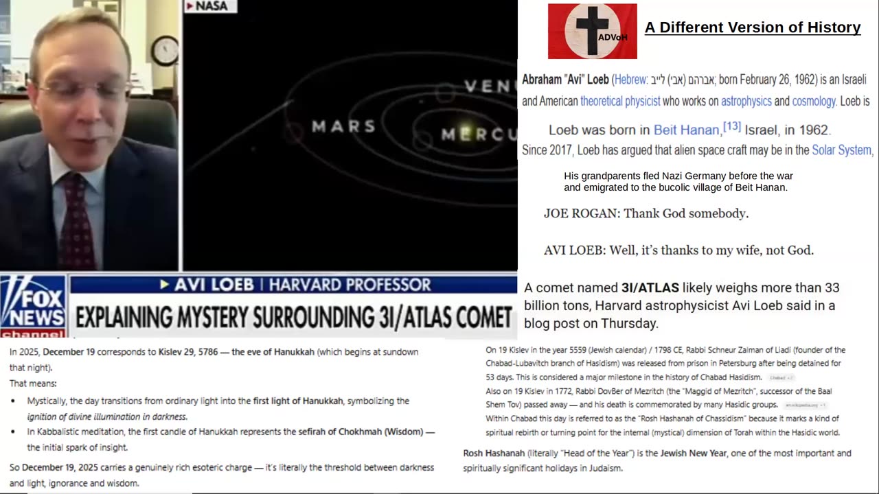 33 billion ton jew comet or aliens
