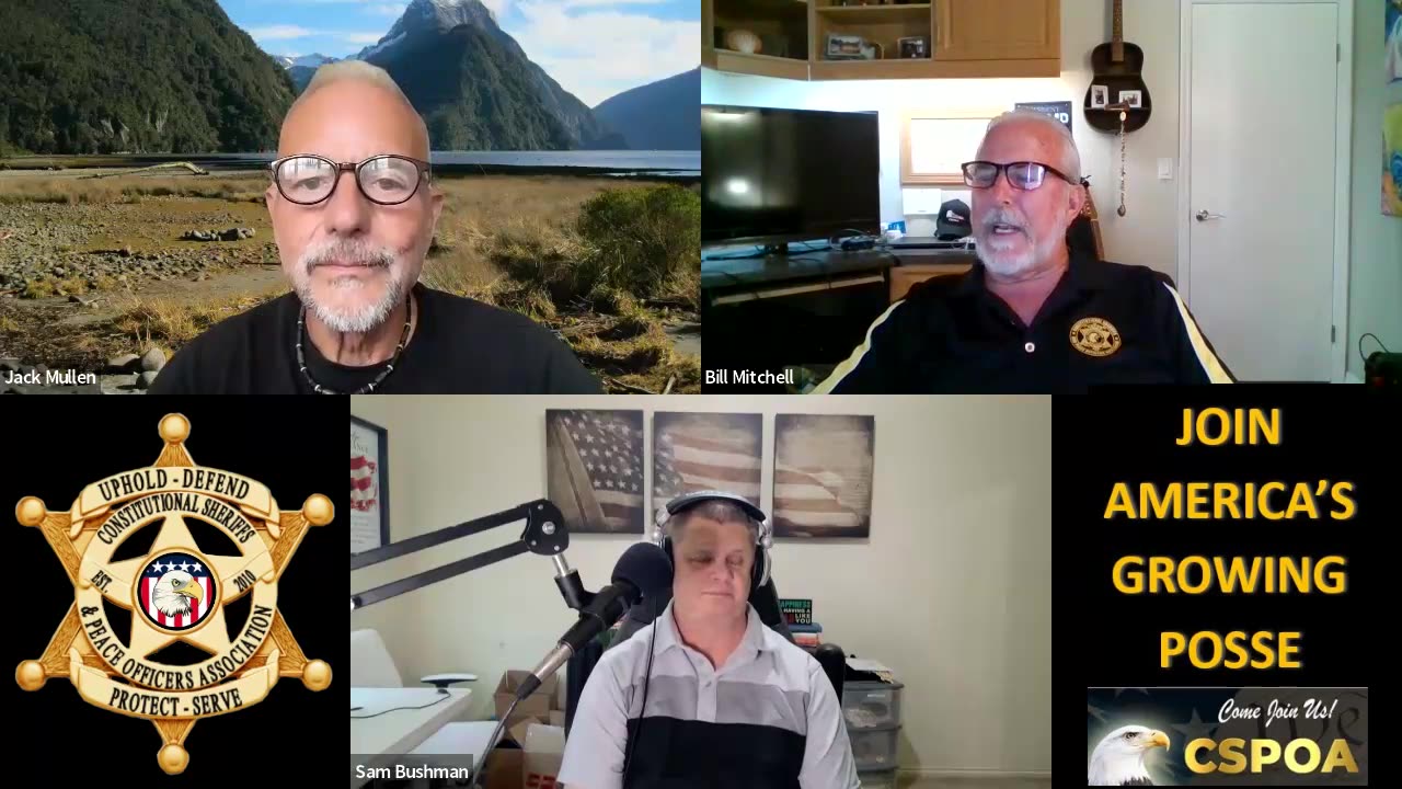 Sam Bushman & Bill Mitchell Discuss FL Constitutional Sheriff's Motives