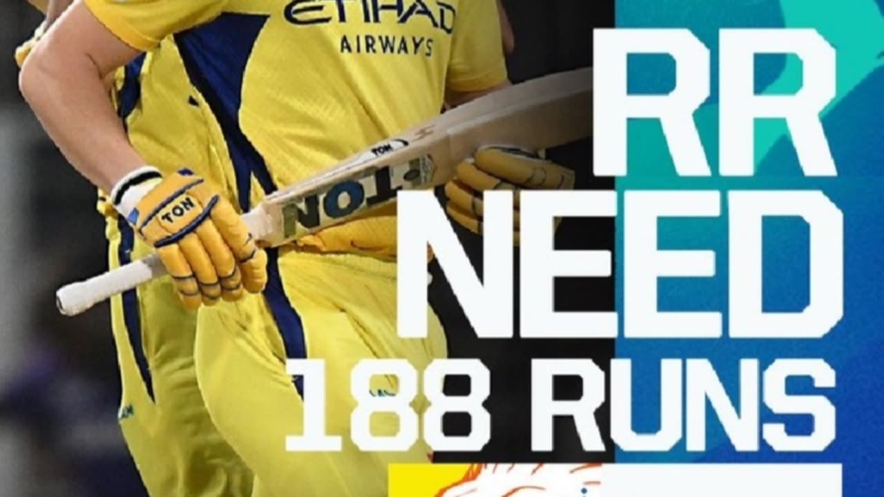 RR beat CSK By 6 wickets in the 62nd match of IPL-25