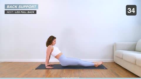 15 Minute Pilates Full Body Workout | No Jumping & No Standing (Warm Up & Cool Down)