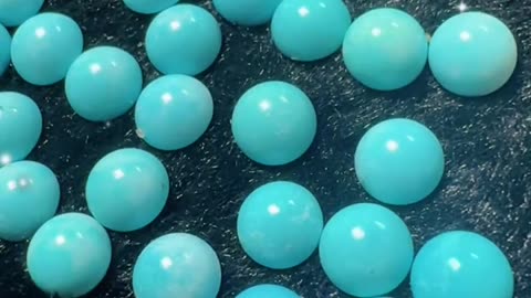 20250718-2 Natural Sterling Treatment Turquoise Cabochon: Sealed Galaxy Fragment on Fingertip