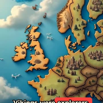 Vikings: Explorers or Just Fearsome Warriors? #vikings #reels #history #ancientcivilization #facts