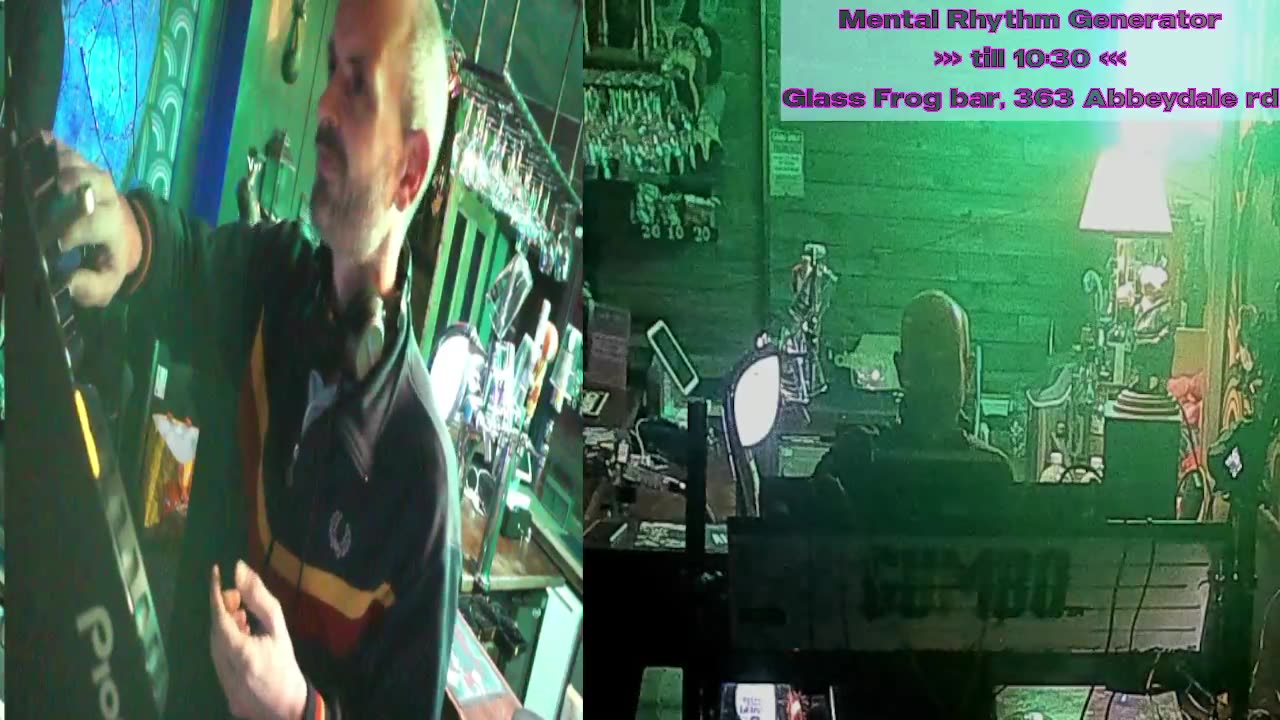 Mental Rhythm Generator 8:30 - 10:30pm >>>> live at the Glass Frog 363 Abbeydale rd