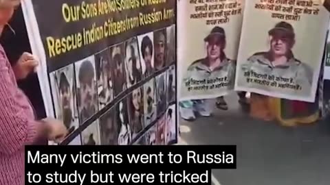 🇮🇳🇷🇺 Ukraine Russia War | Indians Protest Russian Army Recruitment | RCF
