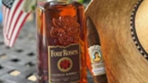 S5 E7 Four Roses Single Barrel Bourbon & La Aroma de Cuba Noblesse #onestreamlive