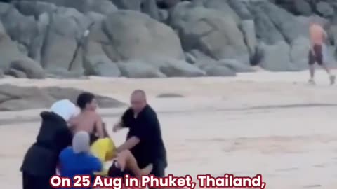 🤯🔥 You Won't Believe How Tourists React to Beach Safety! | FunFM