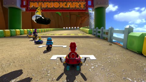 #MarioKart8Deluxe Race Nine: Wii Koopa Cape