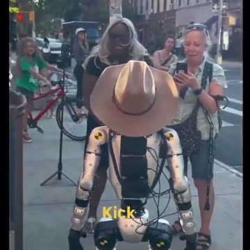 You know things are bad when even the androids are suffering from jogger fatigue