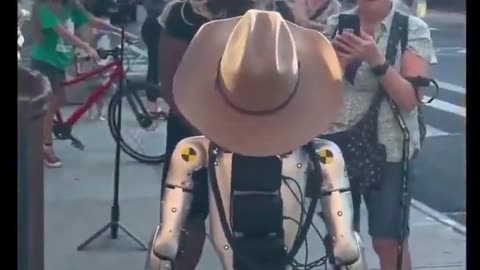 You know things are bad when even the androids are suffering from jogger fatigue